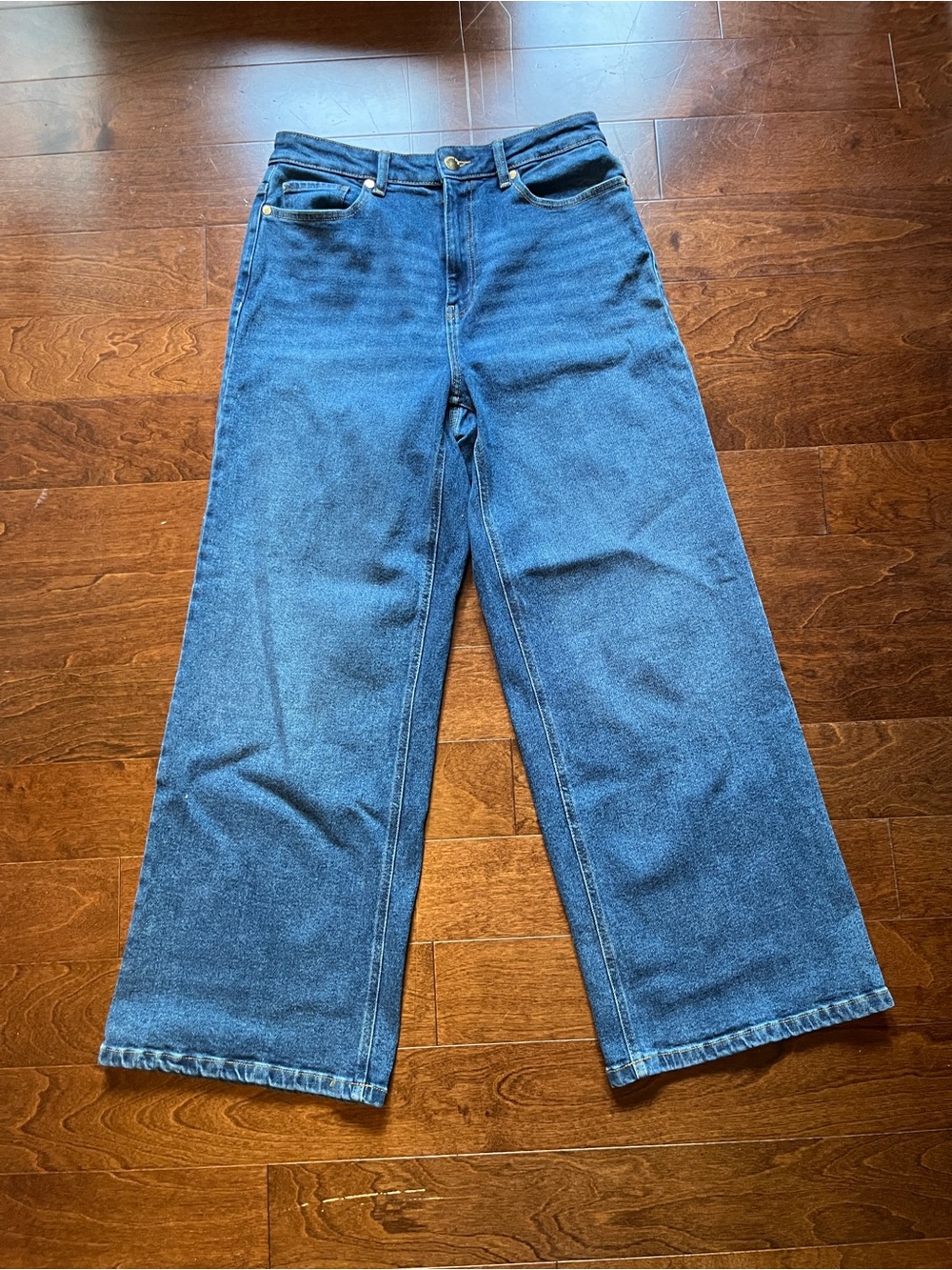 Michael Kors Light and Dark Blue Denim Jeans